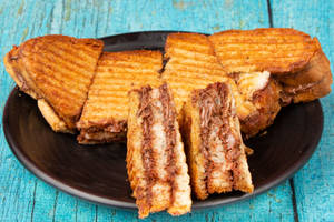 Brown  Nutella Sandwich