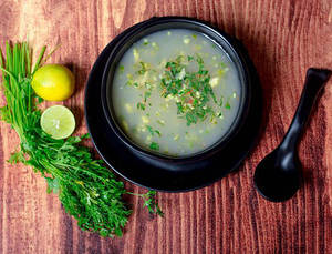 Lemon Coriander Soup - Veg (full)