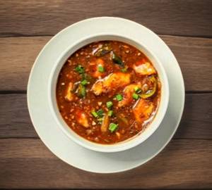 Chicken schezwan soup