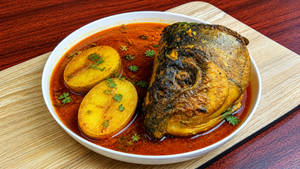 Fish Head Curry - Bengali