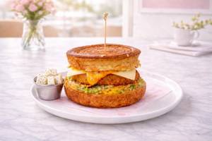 Cheesy Paneer Burger