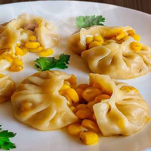 Fried Corn Cheese Momos