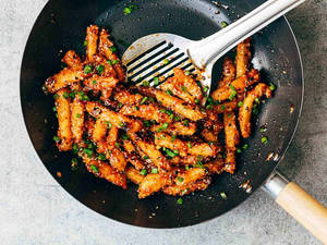 Honey Chilli Potato