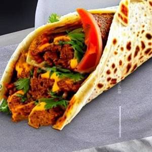 Spicy egg wrap