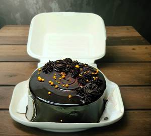 Choco truffle bento cake