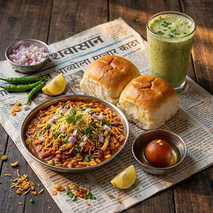 Misal Combo ( Misal Pav+chaas+jamun 1pc)