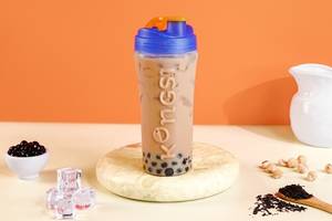 Hazelnut Bubble Tea.