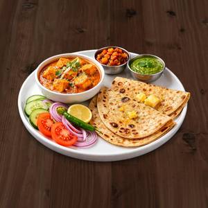 Shahi paneer mini thali