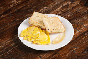 Mendonk Omelette - Pepperoni/Bacon Hollandaise Eggs