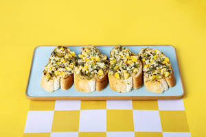 Jalapeno And Corn [Garlic Bread]