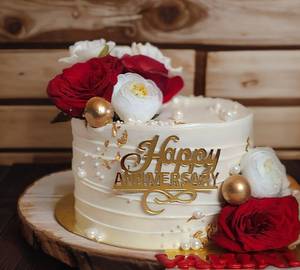 Anniversary Cake Costomise anniversary cake pineapple cake (500g)