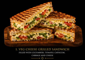 Veg Cheese Grill Sandwich