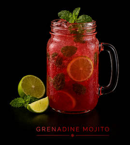 Grenadine Mojito