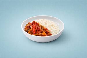 Korean Spicy Squid Rice Bowl