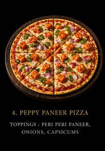 Peppy Paneer Pizza