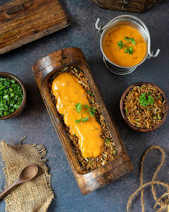 Bamboo Rice With Gravy