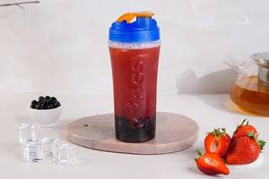 Strawberry Bubble Tea.
