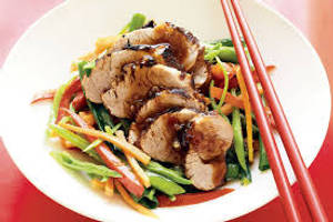 Sliced Pork With Veg