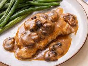 Pork With Mushroom And Veg