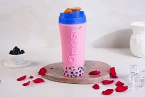 Thai Pink Bubble Milk.