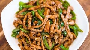 Pork With Green Chilly And Veg