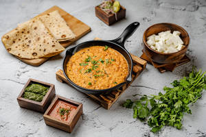 Paneer Bhurji With Roti