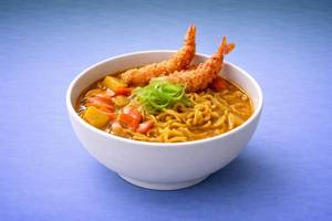 Curry Ramen (Prawn Tempura)