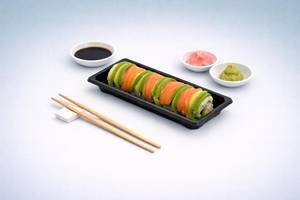 Salmon Avocado Rainbow Roll