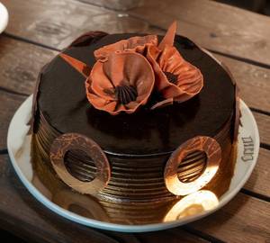 Eggless Belgium Chocolate Cake Round 500 Grams