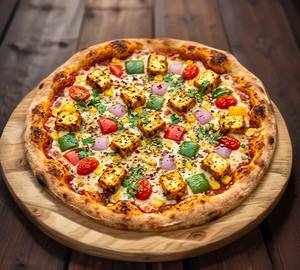 Indo Mix Paneer Pizza 9 Inch