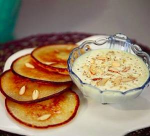 Malpua with Rabri [1 Pc]