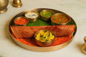 Garlic Roast Masala Dosa