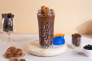 Mocha Cookie Boba .