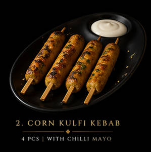 Corn Kulfi Kebab