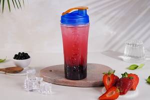 Strawberry Bubble Fizz.