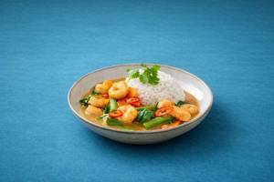Thai Curry & Rice (Prawn)