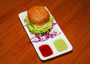 Veg Cheese Burger       