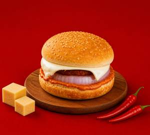 Peri Peri Cheese Slice Burger