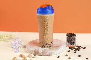 Hazelnut Cold Coffee .