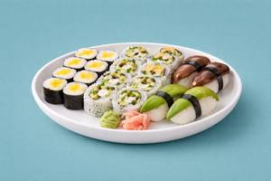 Sushi Platter For 2 (Veg) - 20 Pieces