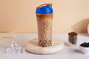 Taiwanese Bubble Tea With Coffee.