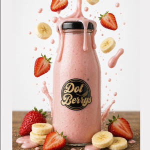 Banana & Strawberry Shake