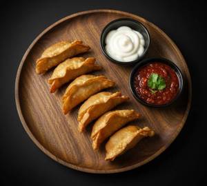 Peri Peri Chicken Fried Momos [6 Pieces]