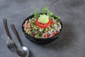 Sprouted Bean Salad (moong Salad)