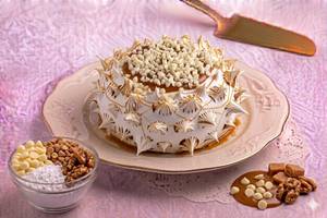 Caramel White Chocolate Chip Cake