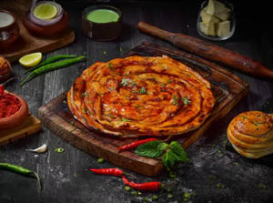 Lal Mirch Parantha