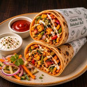 Classic Veg Bahubali Roll