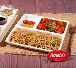 Noodles With Cheese Chilly Gravy