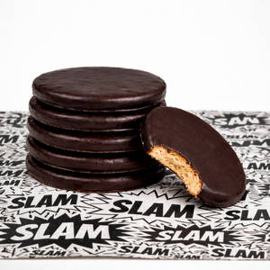 Dark Chocolate Coated Biscuits (slm)