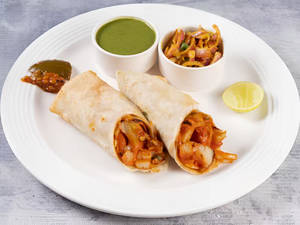 Masala Chaap Roll [2 Pieces]